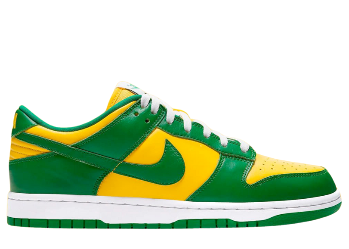 The Classic Green and Yellow Brazil Nike Dunk Low is Getting